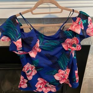 New with tag Banana Republic Floral Shirt